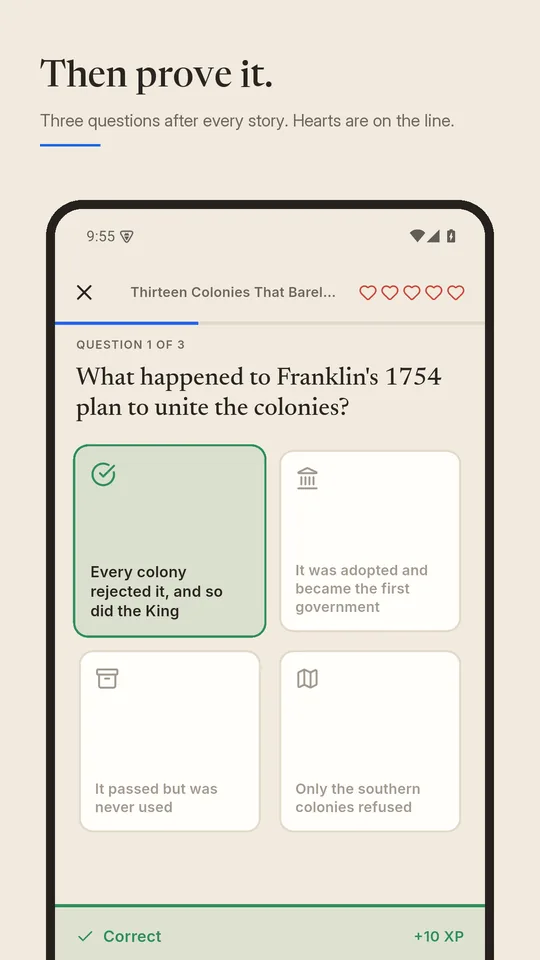 Then prove it: a quiz question after the story