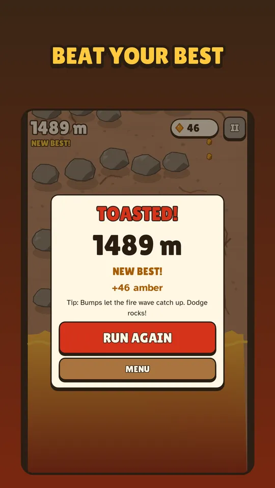 Beat your best distance